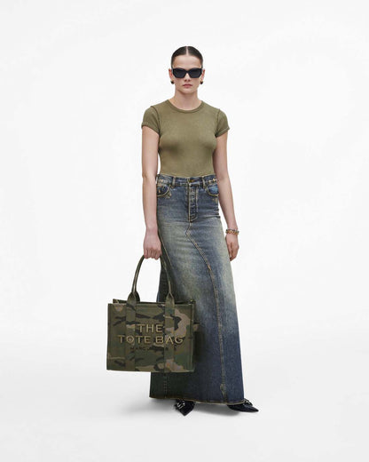 Marc Jacobs Everyday - The Camo Jacquard Large Tote Bag Camo Multi