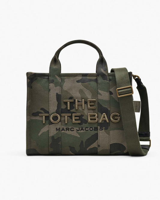 Marc Jacobs Best Price - The Camo Jacquard Medium Tote Bag Camo Multi