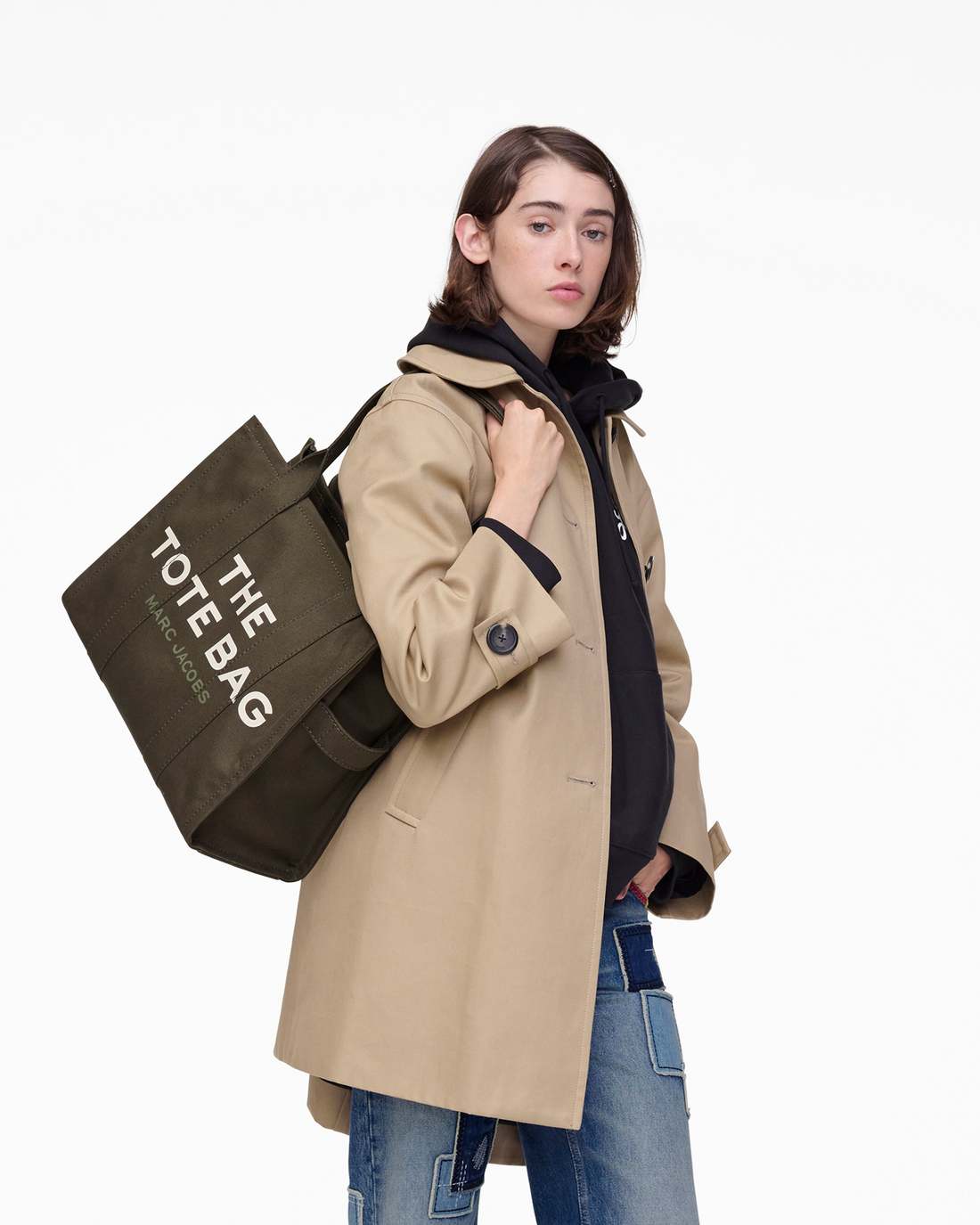 Marc Jacobs Smart Buy - The Canvas Large Tote Bag Forest