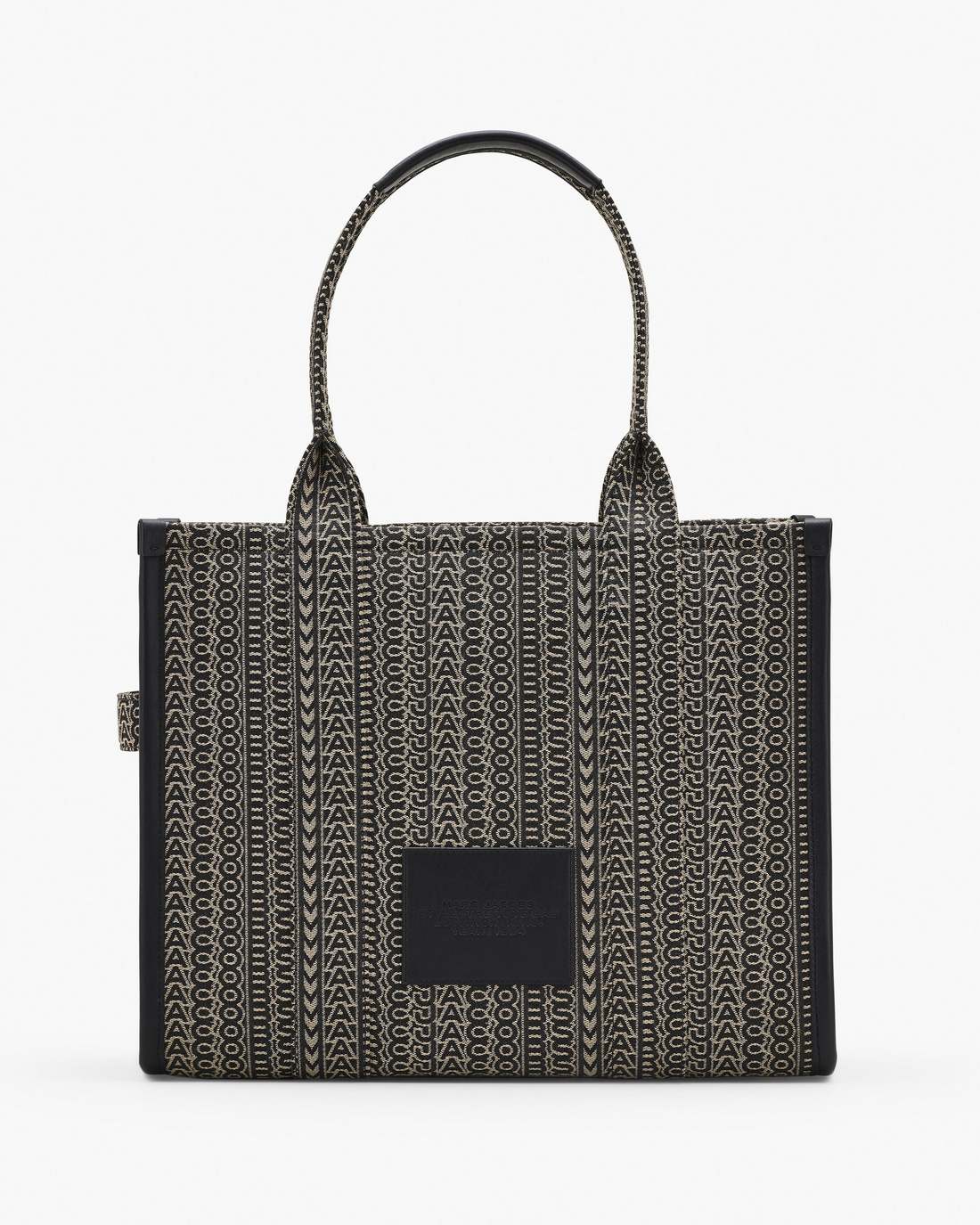 Marc Jacobs Smart Buy - The Monogram Jacquard Large Tote Bag Beige Multi