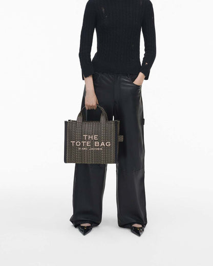 Marc Jacobs Trusted - The Monogram Jacquard Medium Tote Bag Beige Multi