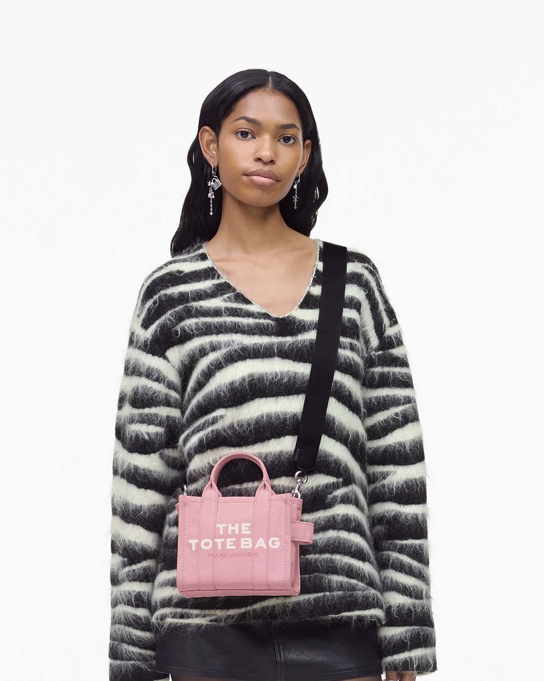 Marc Jacobs Special Offer - The Canvas Crossbody Tote Bag Ribbon Pink