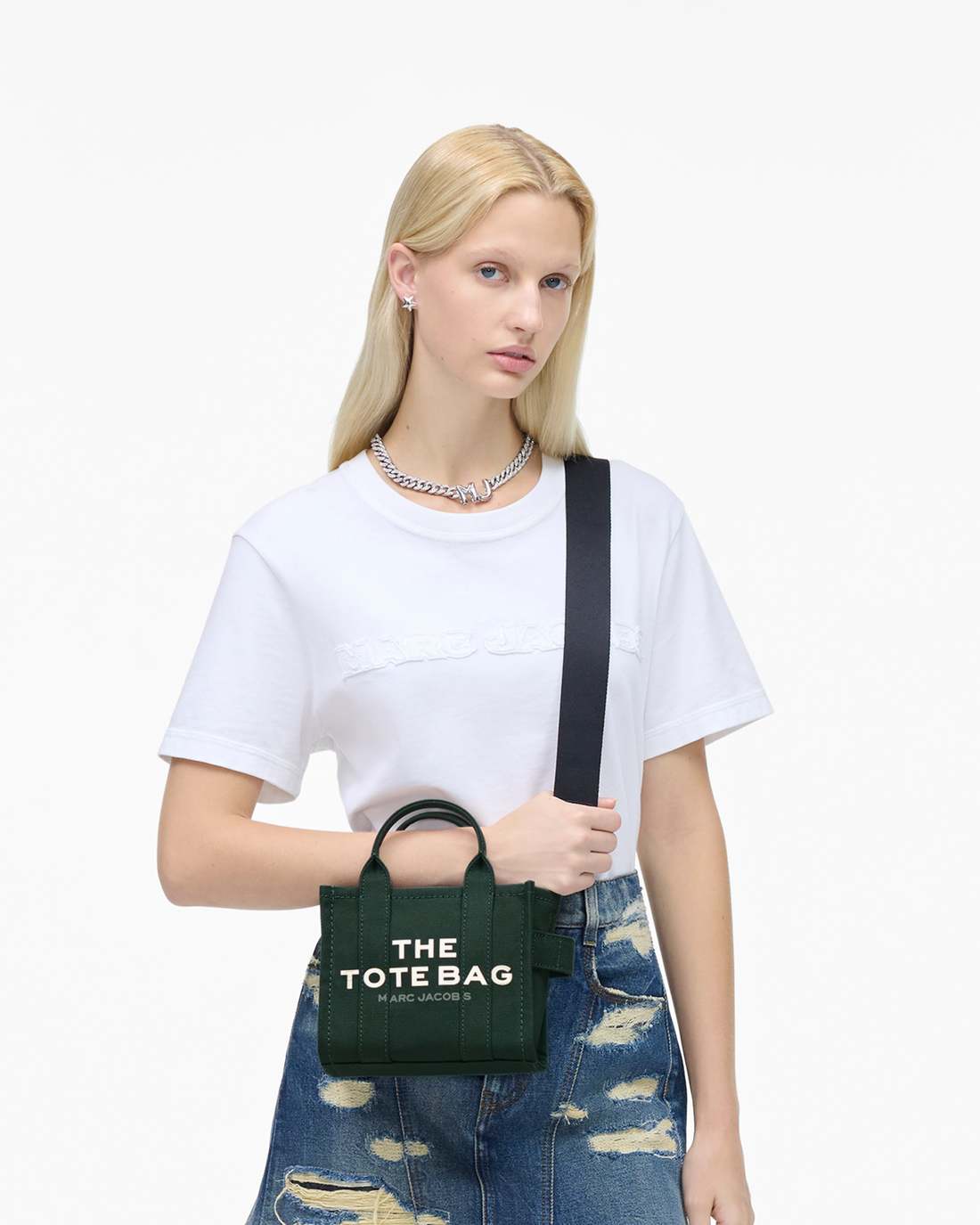 Marc Jacobs Special Offer - The Canvas Crossbody Tote Bag Ivy