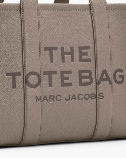 Marc Jacobs Featured - The Leather Medium Tote Bag Cement