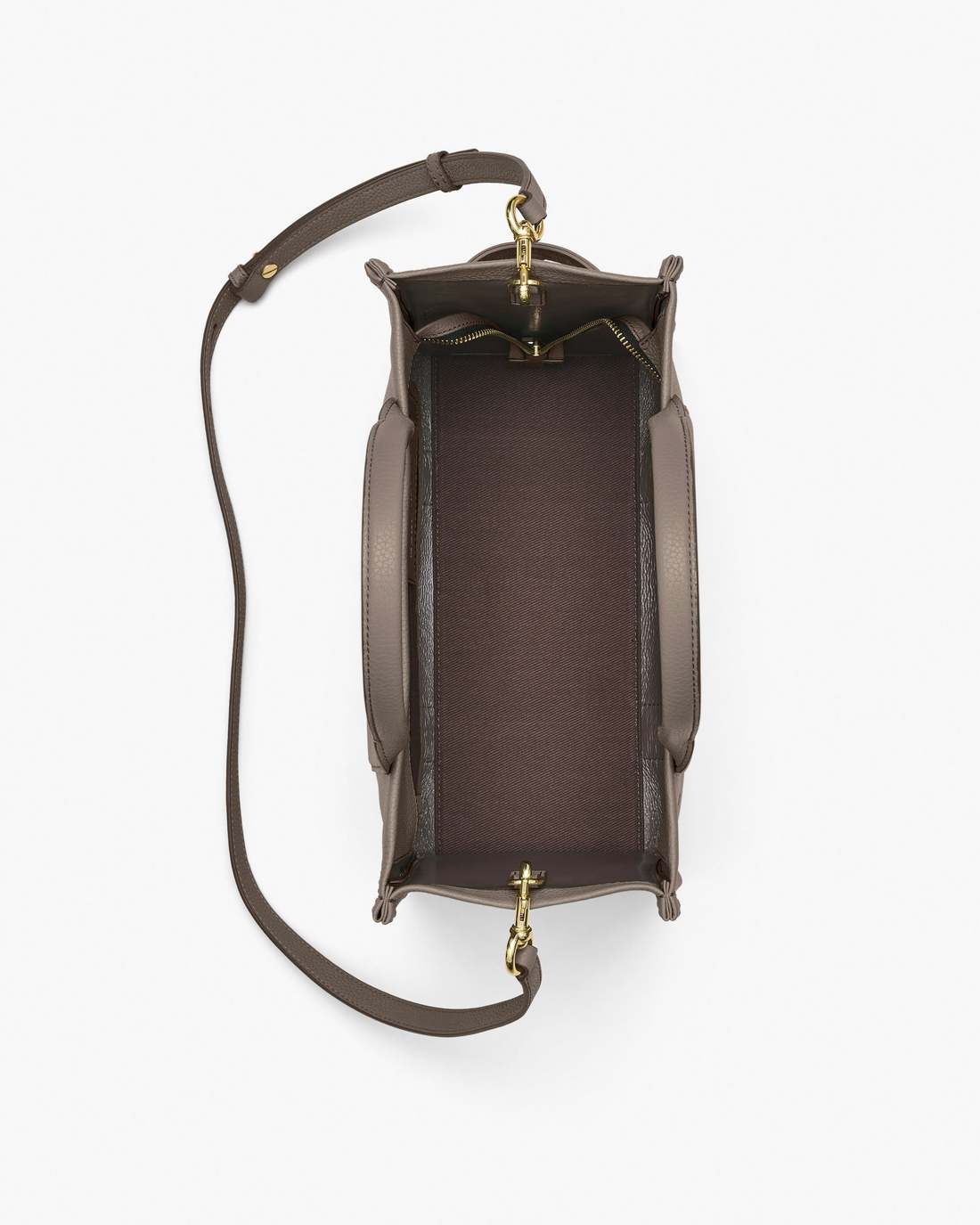 Marc Jacobs Featured - The Leather Medium Tote Bag Cement