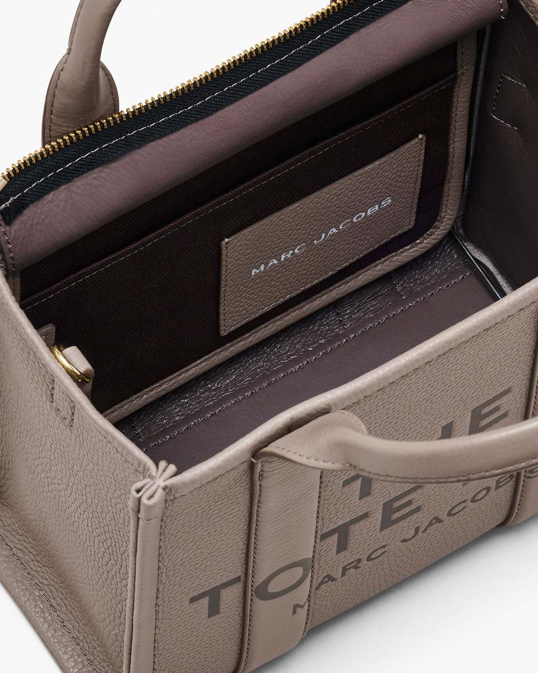 Marc Jacobs Exclusive - The Leather Small Tote Bag Cement