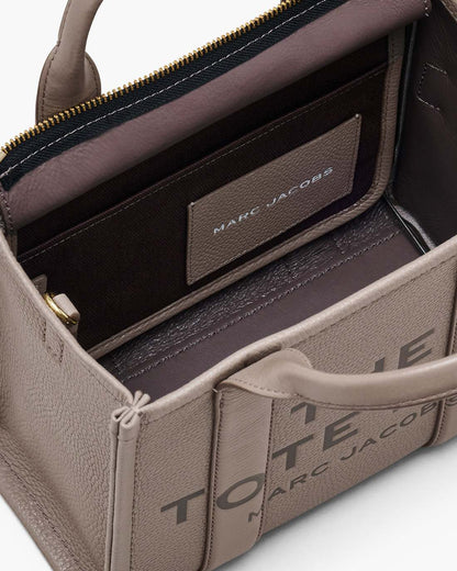 Marc Jacobs Exclusive - The Leather Small Tote Bag Cement