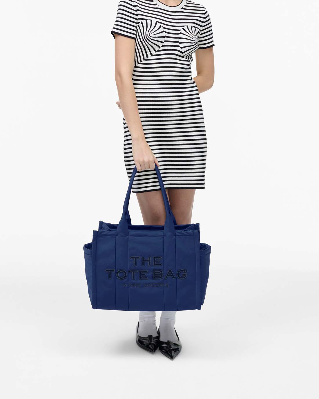 Marc Jacobs Trending - The Puffy Nylon Large Tote Bag Blue Sea