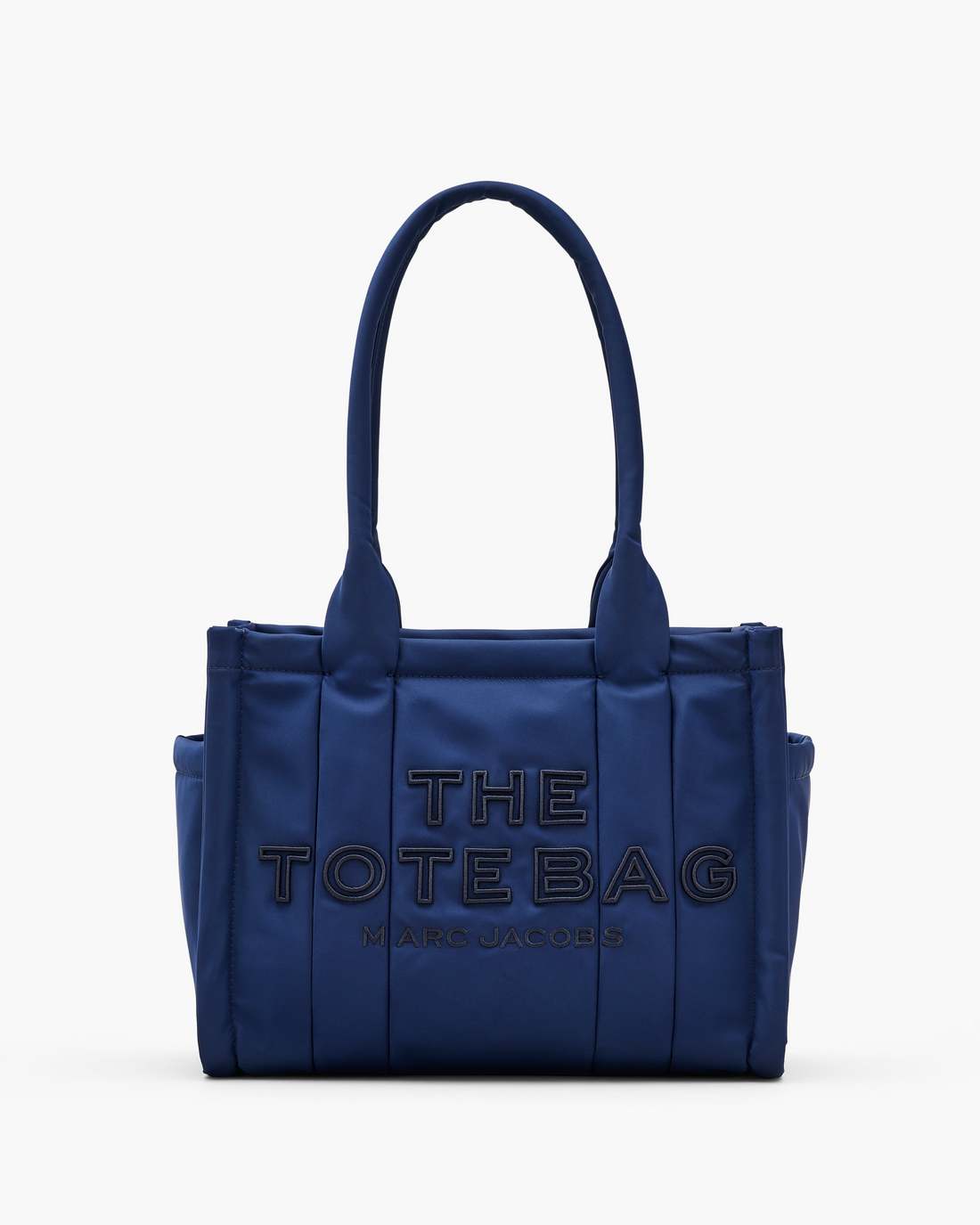 Marc Jacobs New - The Puffy Nylon Medium Tote Bag Blue Sea