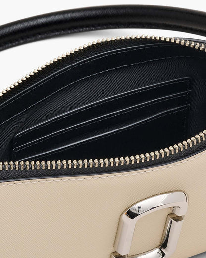 Marc Jacobs New - The Snapshot Convertible Shoulder Bag Cloud White Multi