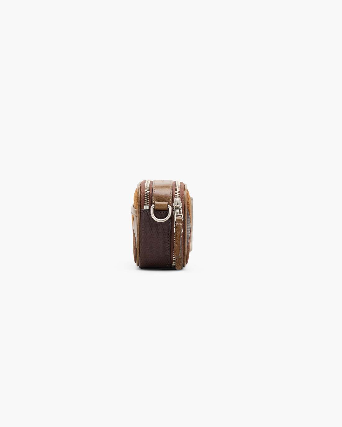 Marc Jacobs Customer Favorite - The Suede Patchwork Snapshot Brown Multi