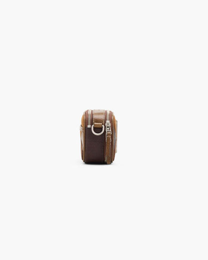 Marc Jacobs Customer Favorite - The Suede Patchwork Snapshot Brown Multi