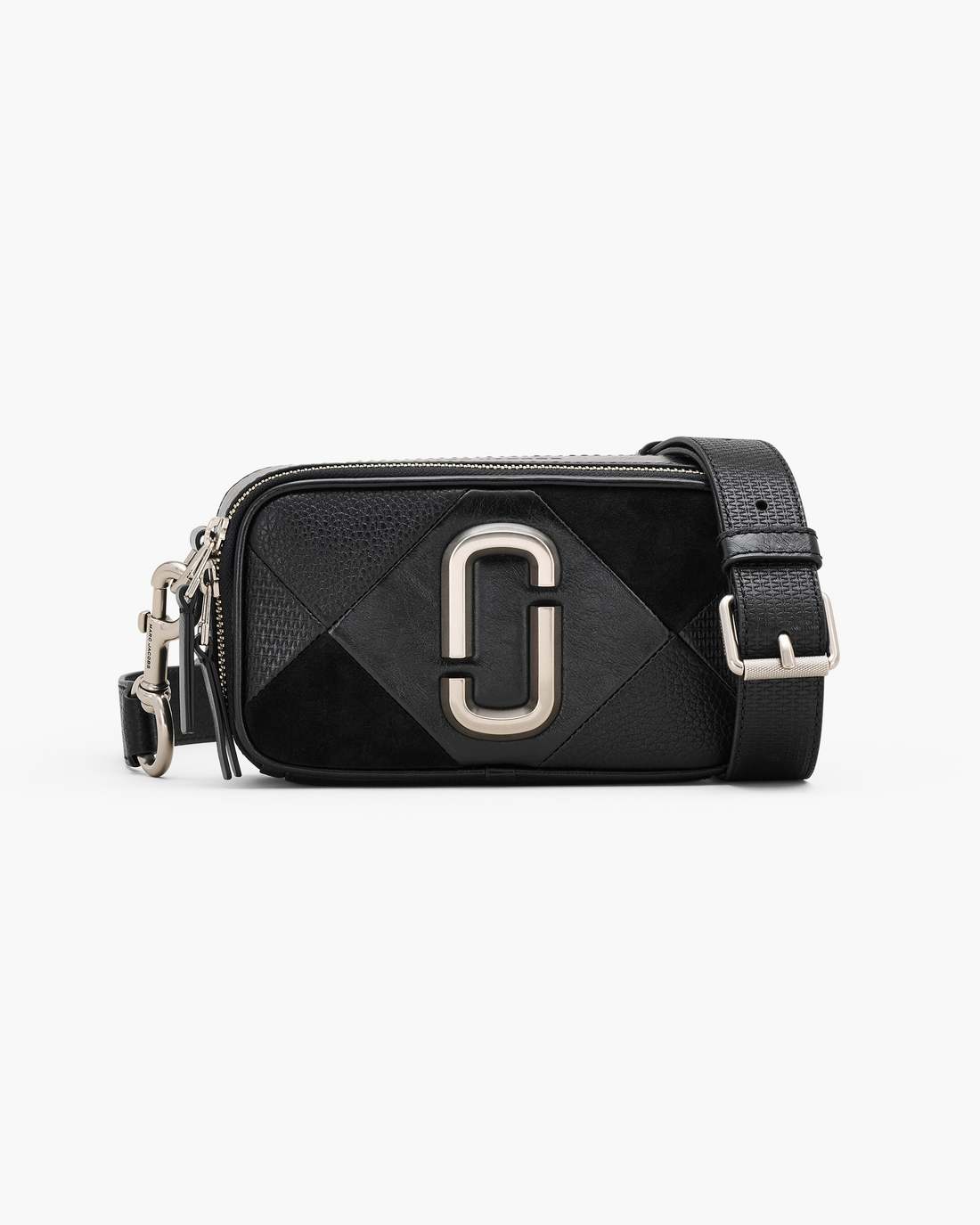 Marc Jacobs Premium - The Suede Patchwork Snapshot Black Multi