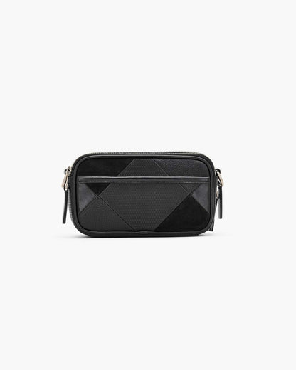 Marc Jacobs Premium - The Suede Patchwork Snapshot Black Multi