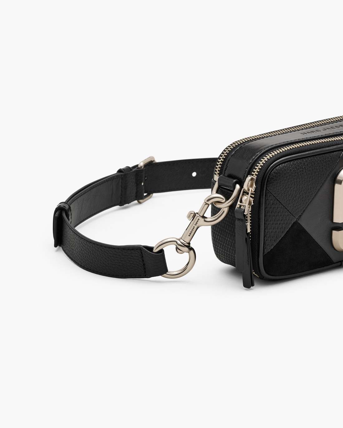 Marc Jacobs Premium - The Suede Patchwork Snapshot Black Multi