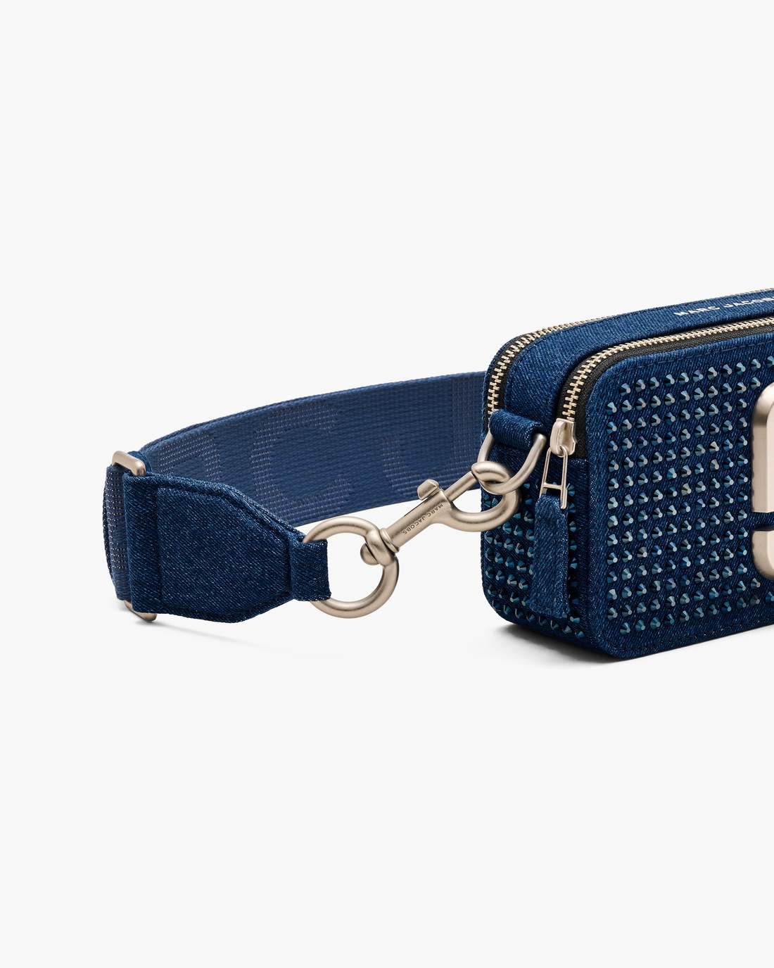 Marc Jacobs Recommended - The Crystal Denim Snapshot Dark Wash Crystal