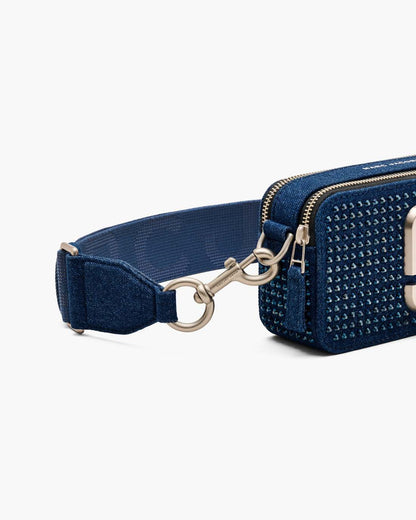 Marc Jacobs Recommended - The Crystal Denim Snapshot Dark Wash Crystal