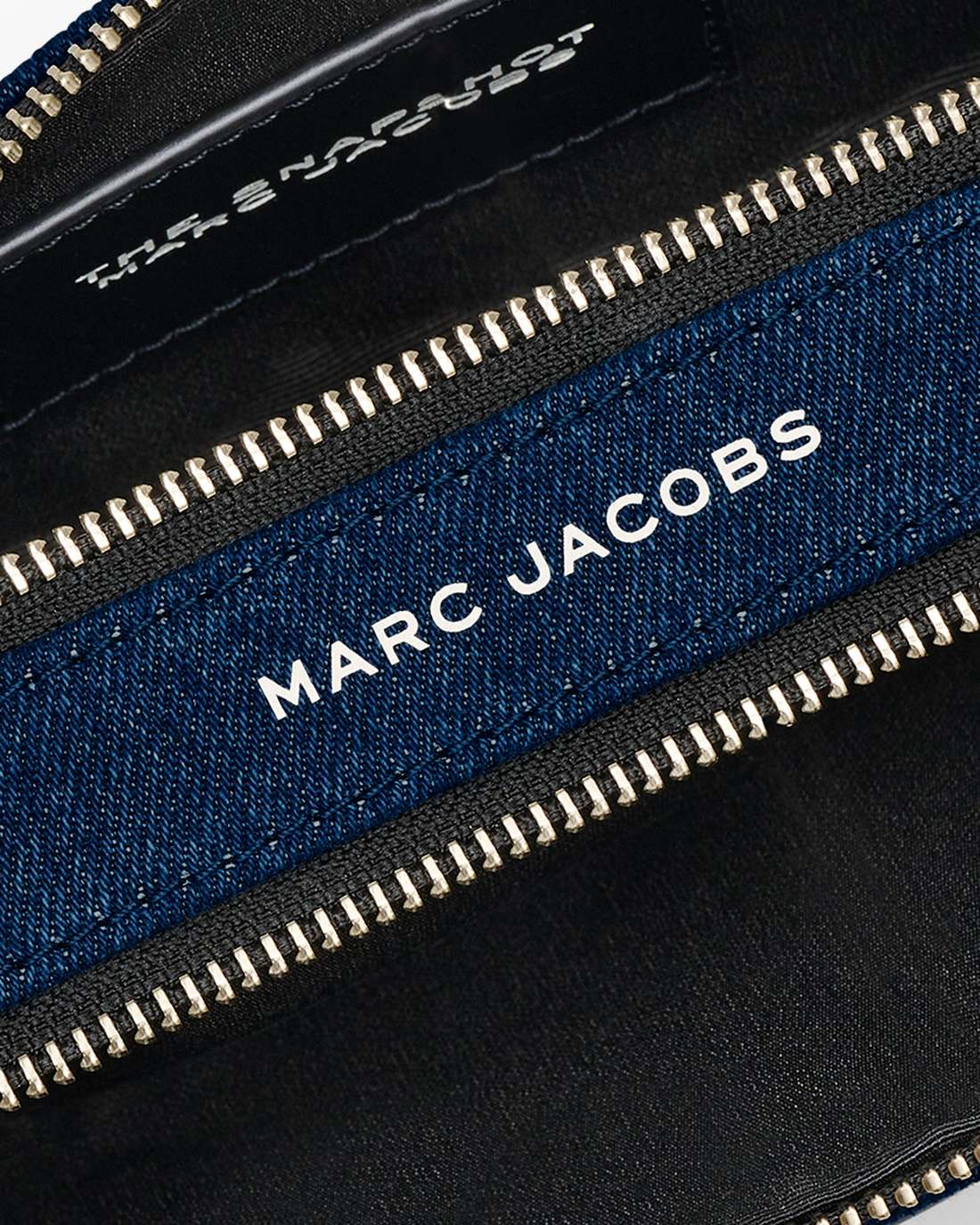 Marc Jacobs Recommended - The Crystal Denim Snapshot Dark Wash Crystal
