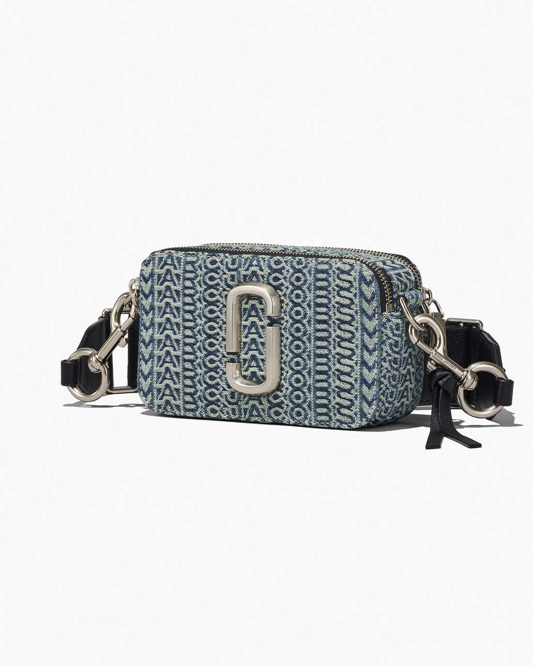 Marc Jacobs Top Pick - The Washed Monogram Denim Snapshot Sun Faded Denim