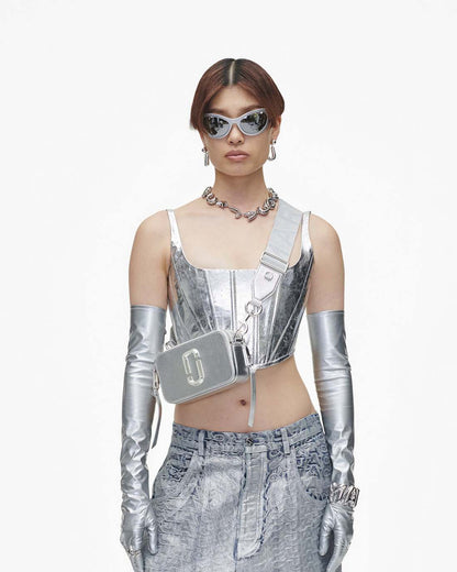 Marc Jacobs Signature - The Metallic Snapshot Dtm Silver