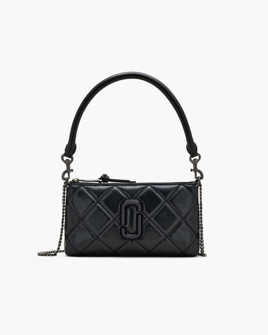 Marc Jacobs Quality - The Quilted Snapshot Convertible Shoulder Bag Black