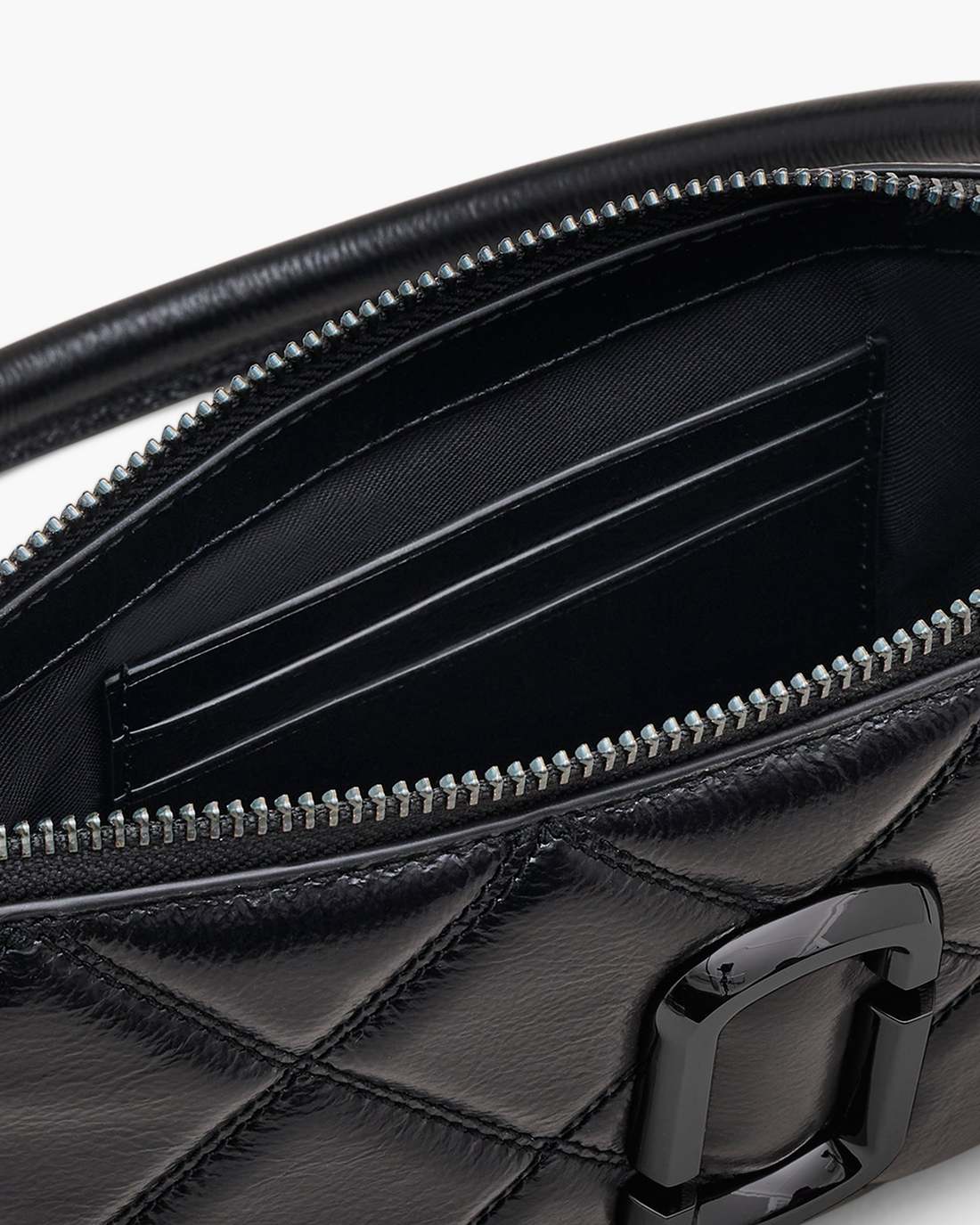 Marc Jacobs Quality - The Quilted Snapshot Convertible Shoulder Bag Black