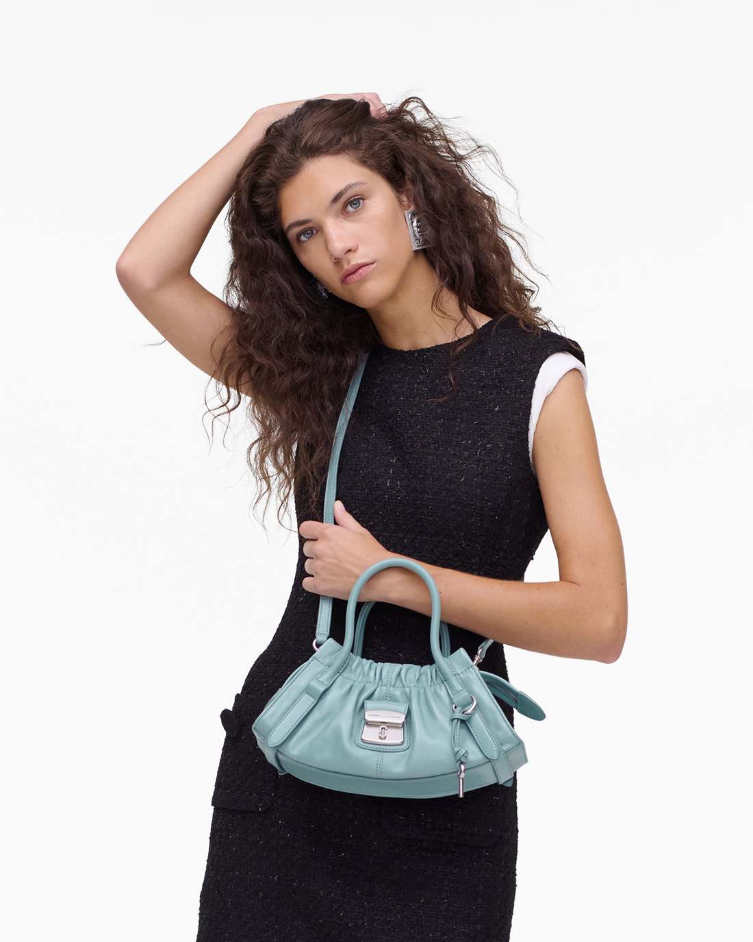 Marc Jacobs Popular - The Cristina Small Satchel Sky Blue