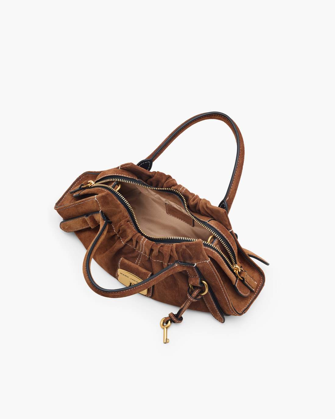 Marc Jacobs Trending - The Suede Cristina Small Satchel Copper