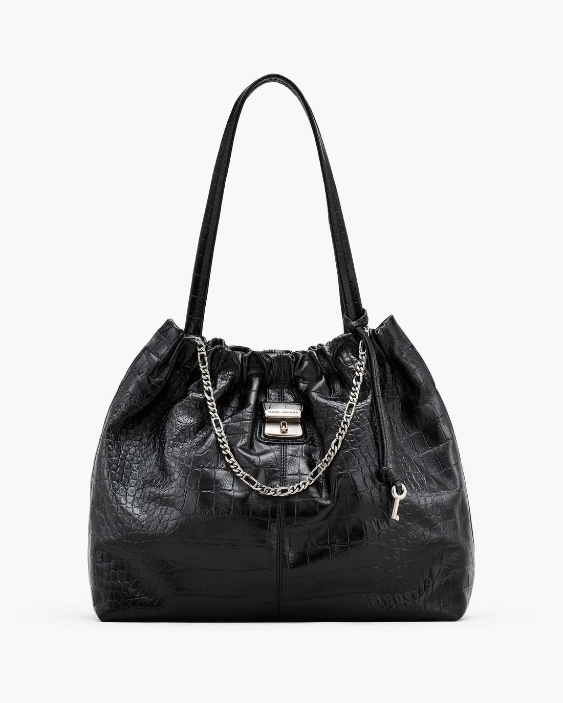 Marc Jacobs Sale - The Croc Cristina Tote Black