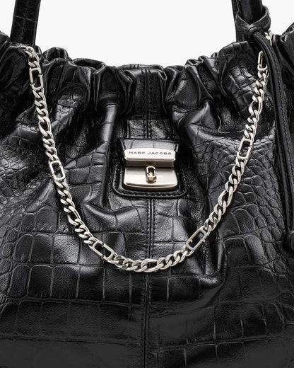 Marc Jacobs Sale - The Croc Cristina Tote Black