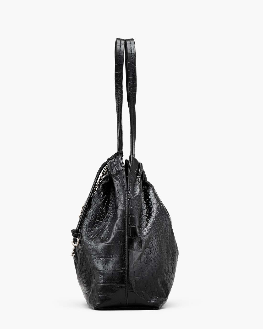 Marc Jacobs Sale - The Croc Cristina Tote Black