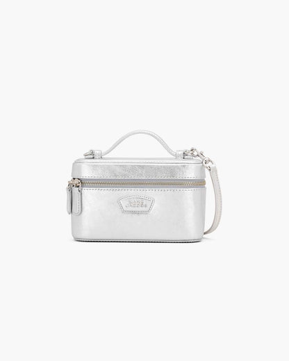Marc Jacobs Signature - The Metallic Everyday Vanity Bag Silver