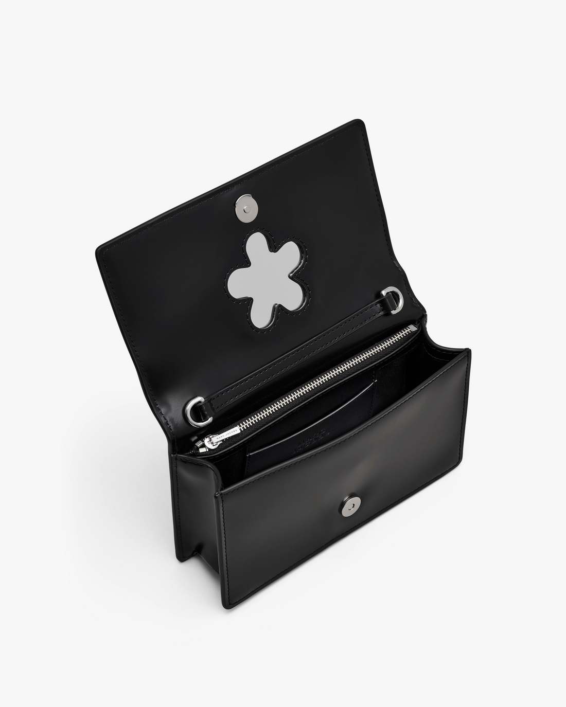 Marc Jacobs New - The Glam Mirror Mini Bag Black