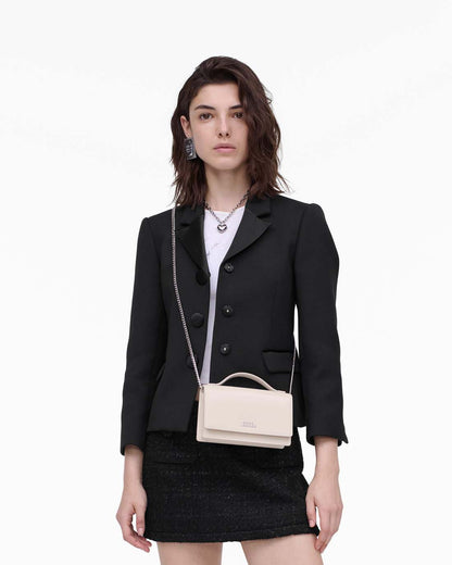 Marc Jacobs Top Pick - The Glam Mirror Mini Bag Cotton White