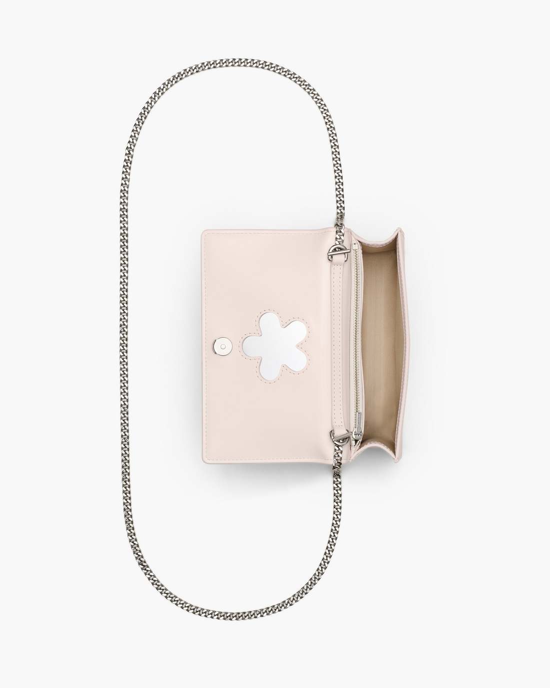 Marc Jacobs Top Pick - The Glam Mirror Mini Bag Cotton White