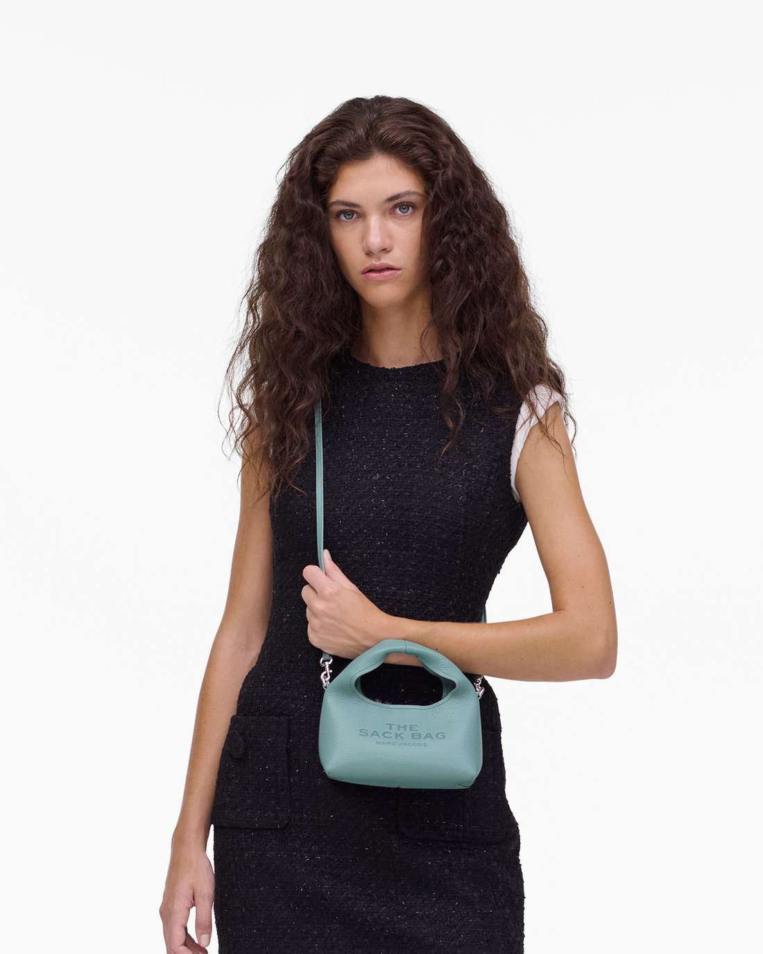Marc Jacobs Deals - The Micro Crossbody Sack Bag Sky Blue