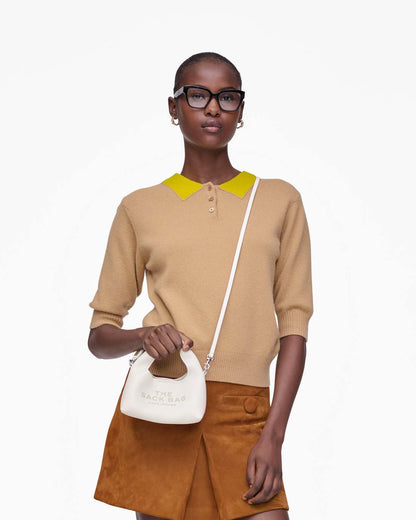 Marc Jacobs Exclusive - The Micro Crossbody Sack Bag White