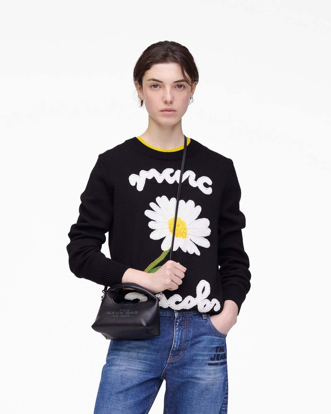 Marc Jacobs Smart Buy - The Micro Crossbody Sack Bag Black
