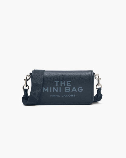 Marc Jacobs Discount - The Leather Mini Bag Blue Sea
