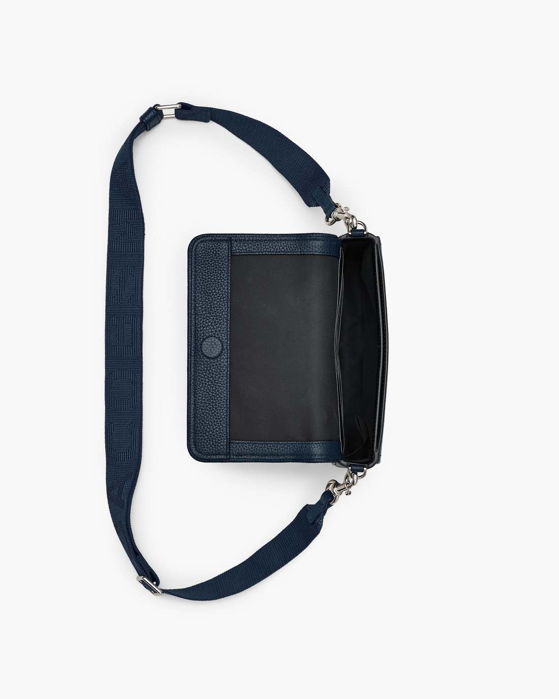 Marc Jacobs Discount - The Leather Mini Bag Blue Sea