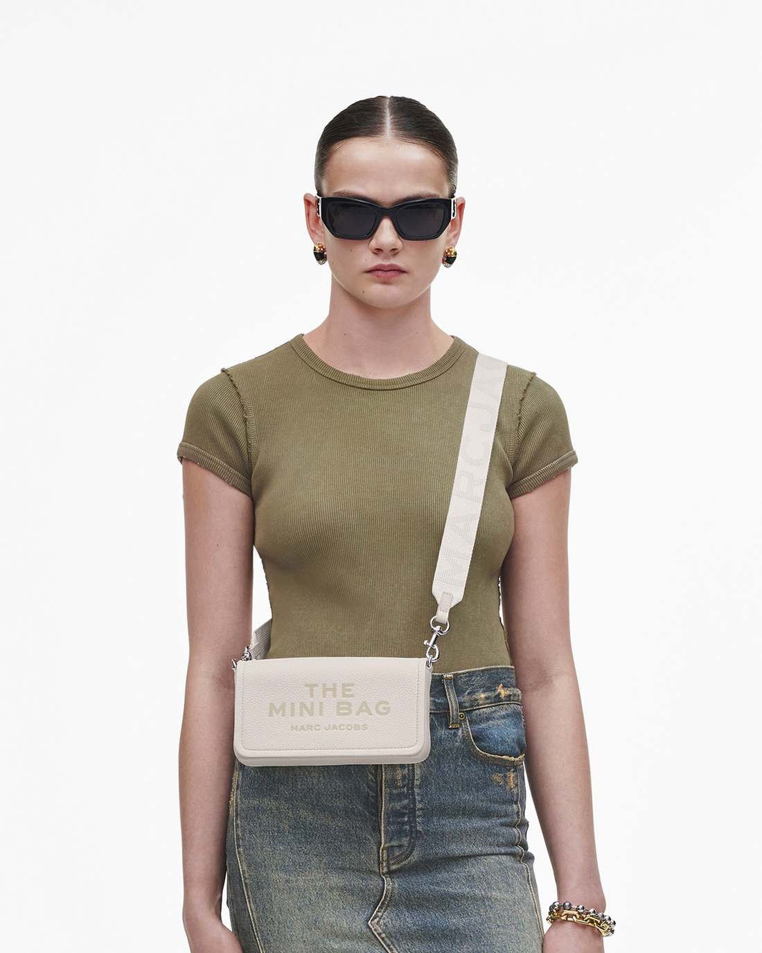 Marc Jacobs Essential - The Leather Mini Bag Cotton