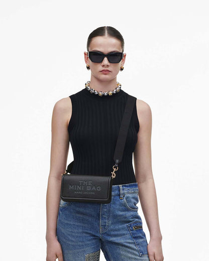 Marc Jacobs Popular - The Leather Mini Bag Black