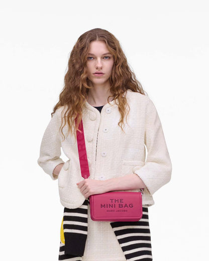 Marc Jacobs Best Seller - The Leather Mini Bag Raspberry Pink