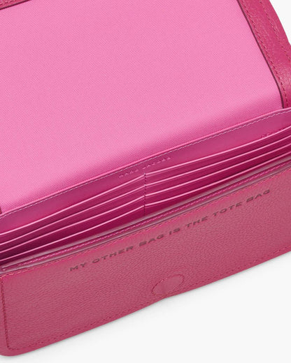 Marc Jacobs Best Seller - The Leather Mini Bag Raspberry Pink