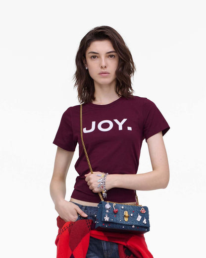 Marc Jacobs Signature - The Trinket Charm Denim Dual Chain Mini Bag Medium Wash Multi