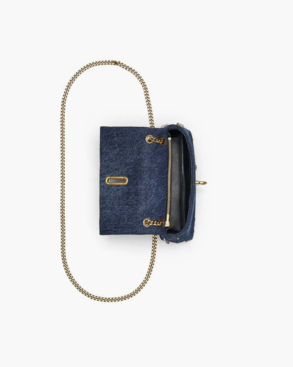 Marc Jacobs Signature - The Trinket Charm Denim Dual Chain Mini Bag Medium Wash Multi