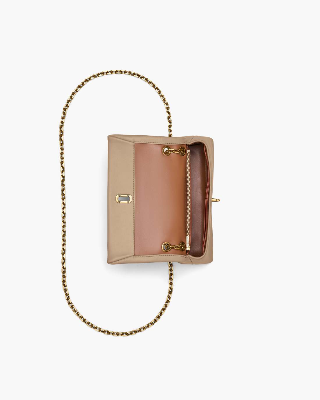 Marc Jacobs Discount - The Dual Chain Mini Bag Camel