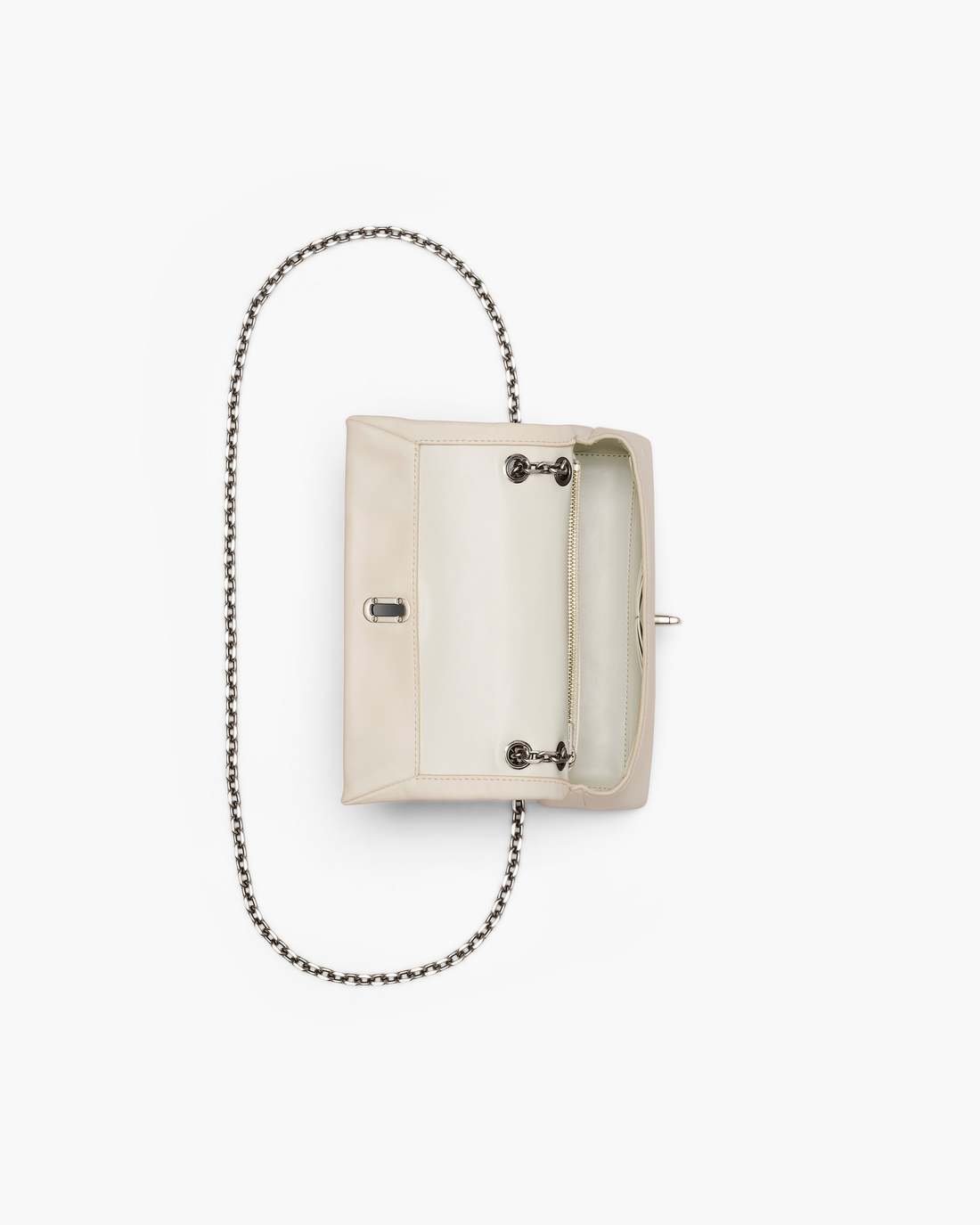 Marc Jacobs Hot Sale - The Dual Chain Mini Bag Cloud White
