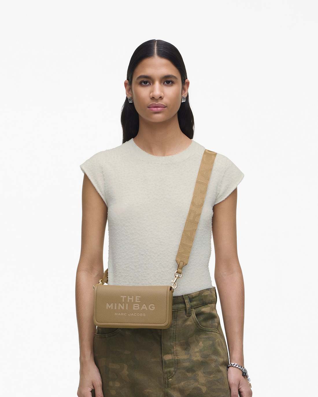 Marc Jacobs New - The Leather Mini Bag Camel