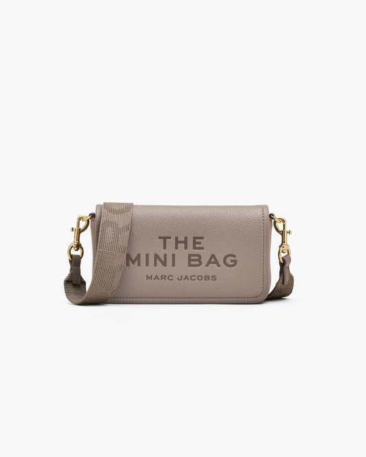 Marc Jacobs New - The Leather Mini Bag Cement